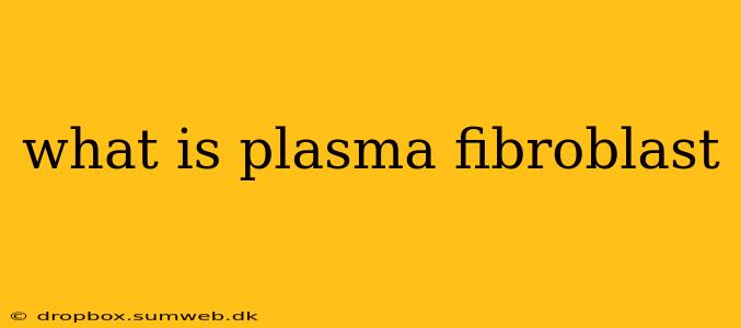 what is plasma fibroblast